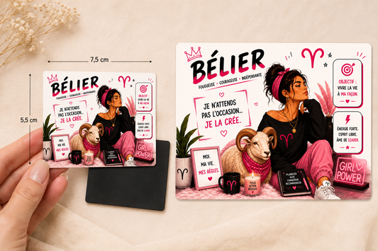 ♈🧲 Magnet Signe Astro Bélier