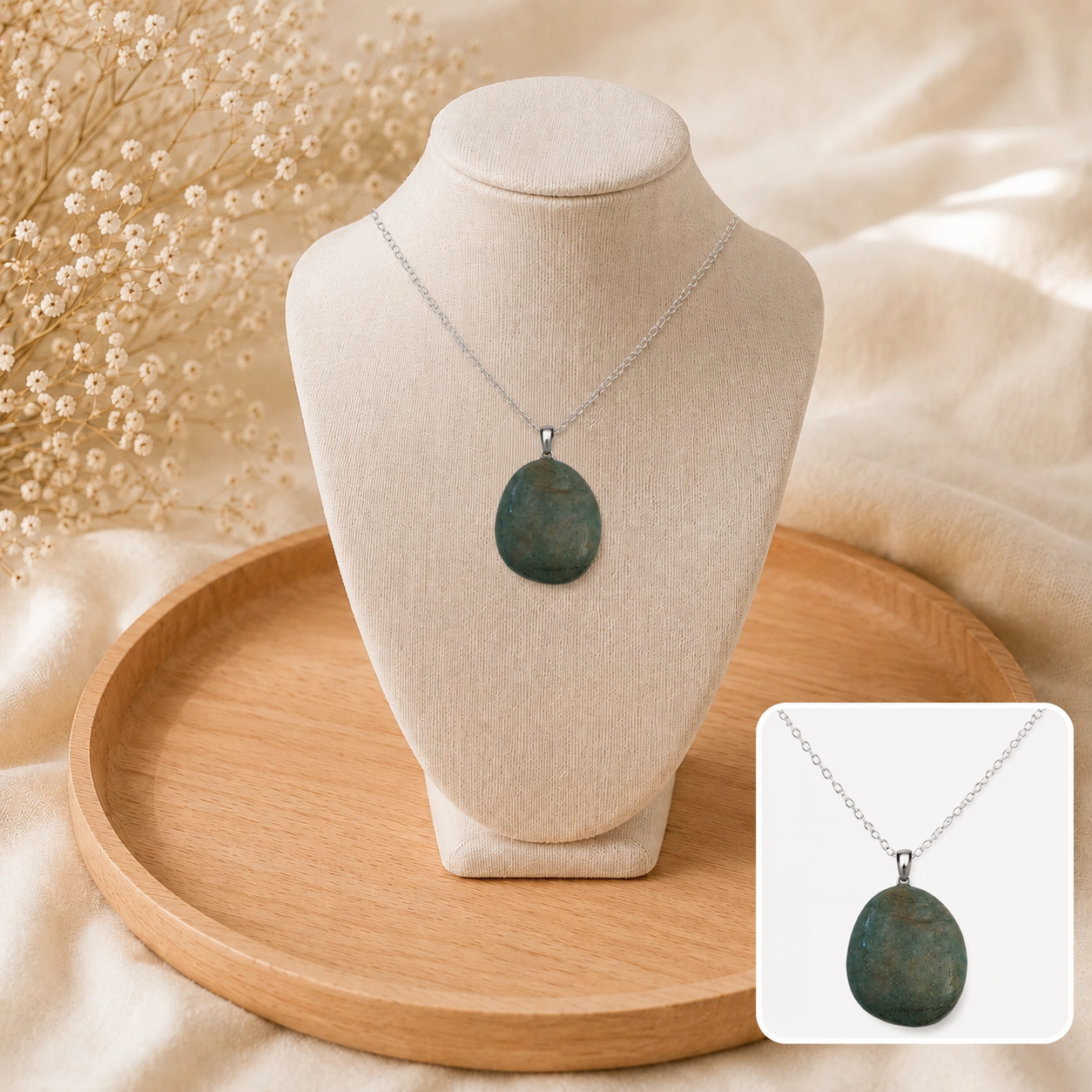 💚 Collier Essence d'Amazonite