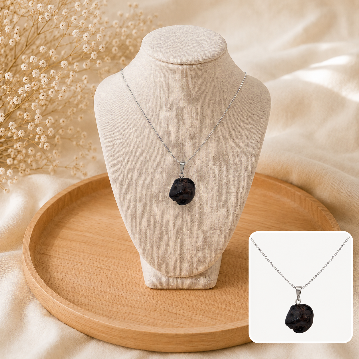 ❤️ Collier Essence de Grenat
