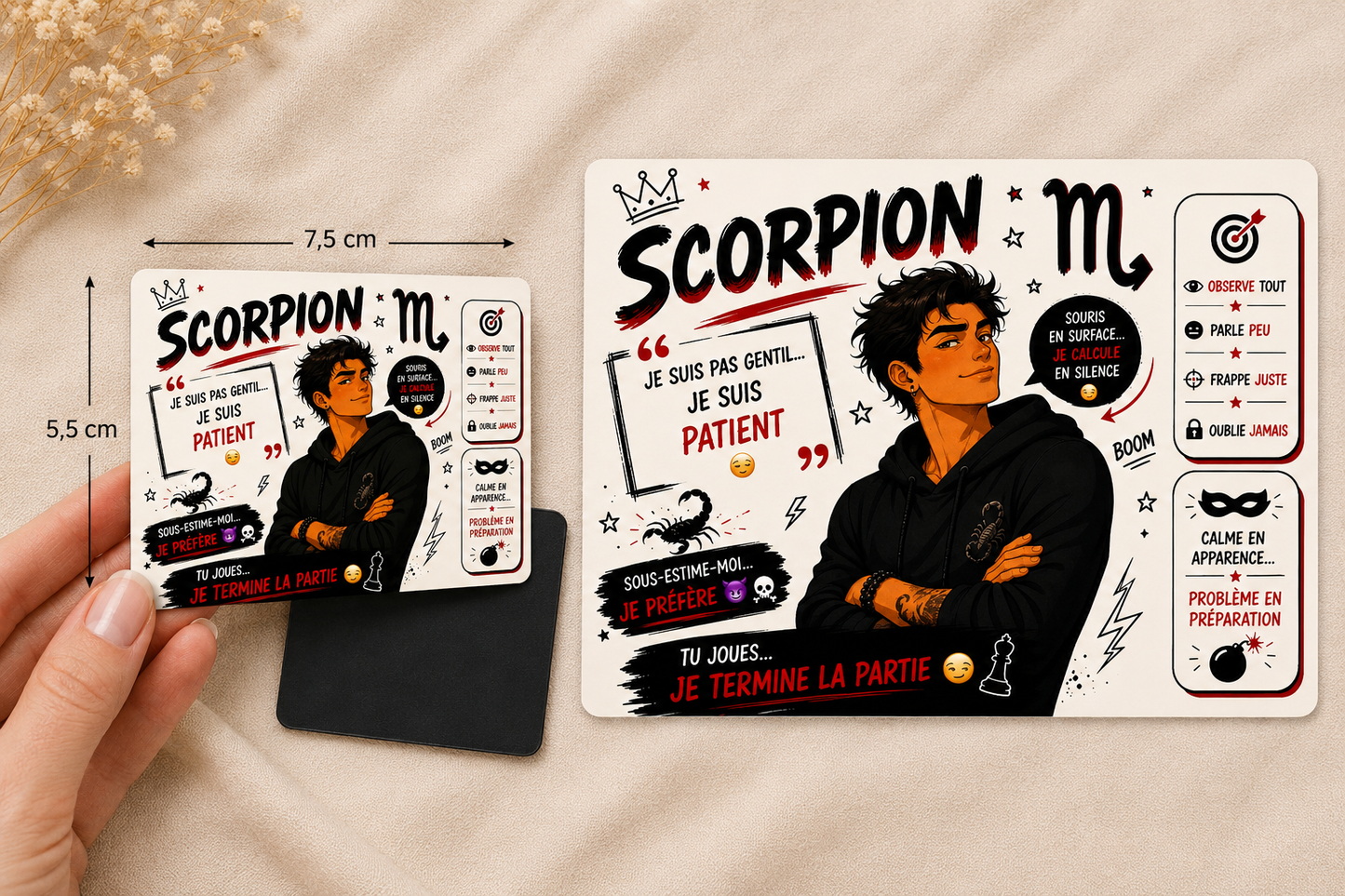 🦂🧲 Magnet Signe Astro Scorpion