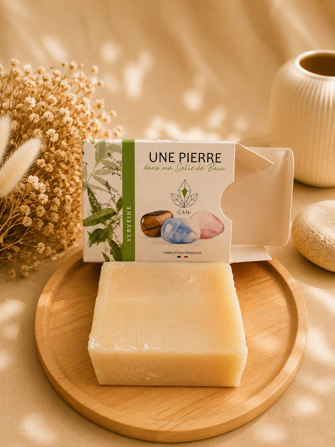 Savon artisanal "Une Pierre dans ma Salle de Bain"
