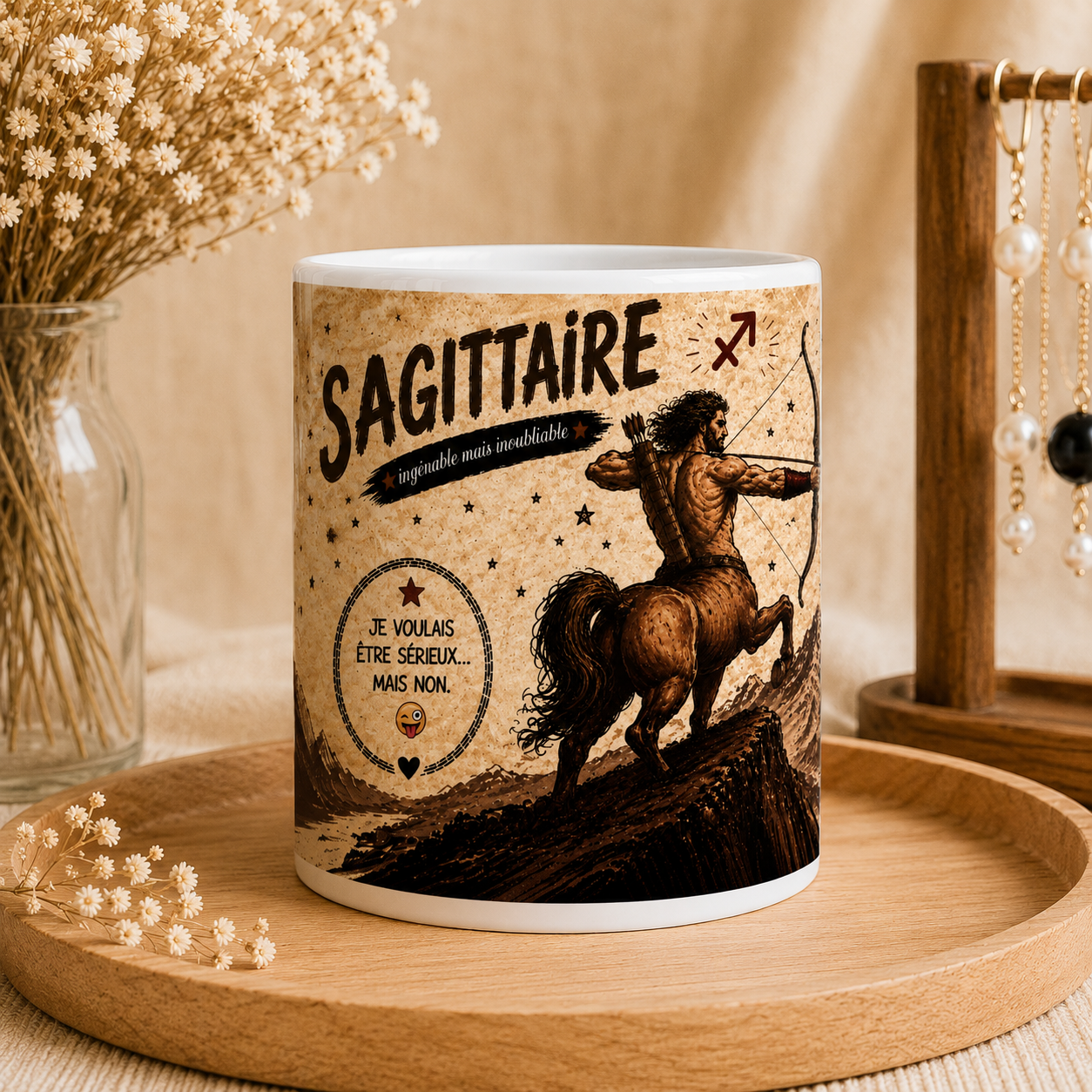 🏹 Mug Signe Astro Sagittaire Homme ♐