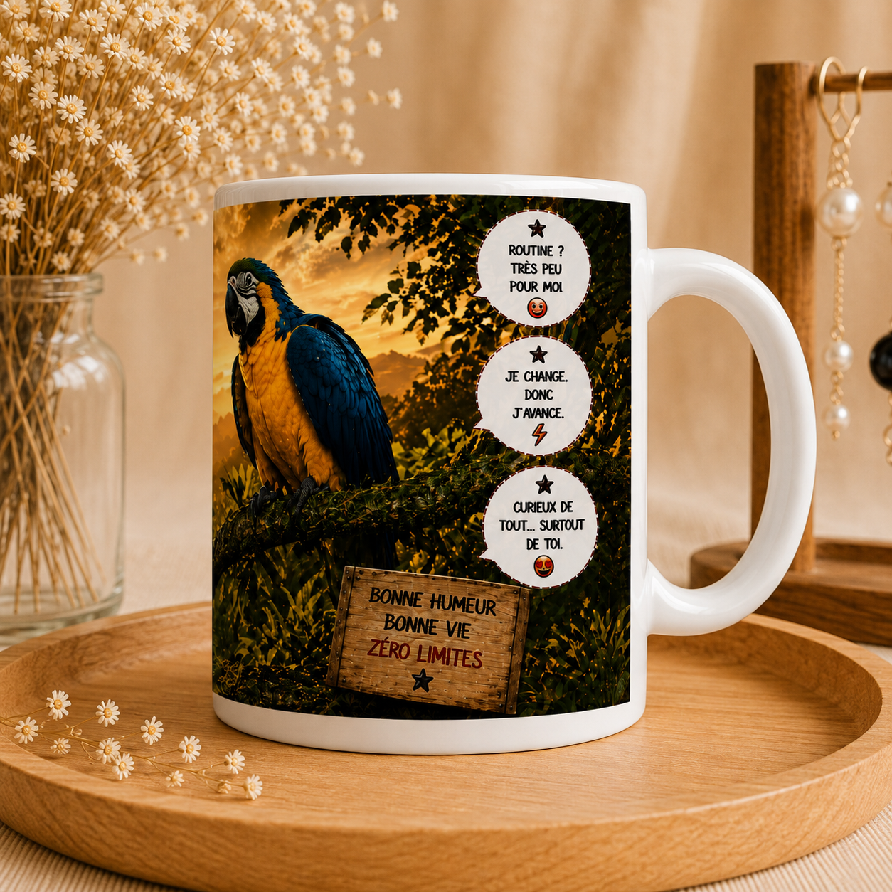 ♊ Mug Signe Astro Gémeaux Homme