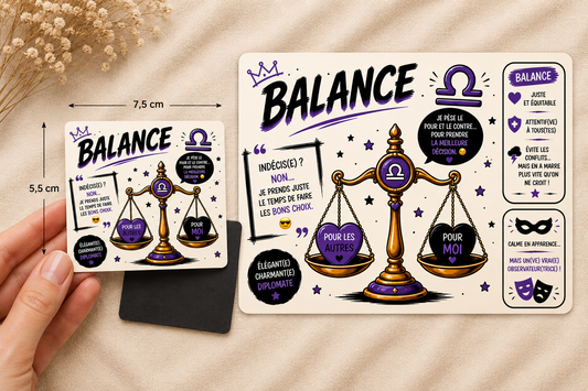 ♎🧲 Magnet Signe Astro Balance