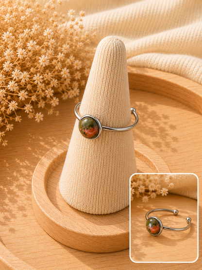 Bague Éclat Unakite