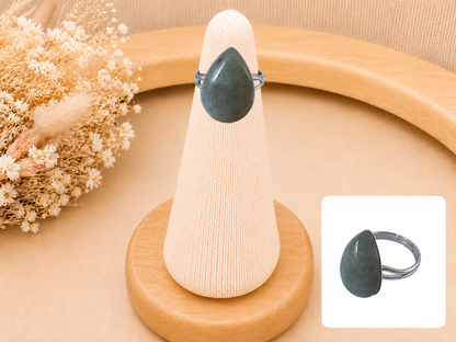 Bague Goutte d'Eau Labradorite