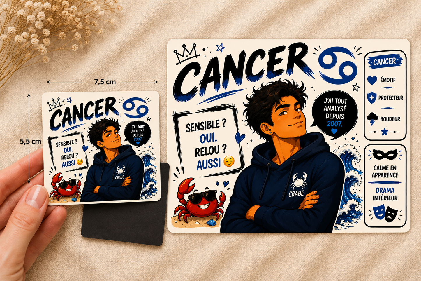 ♋🧲 Magnet Signe Astro Cancer