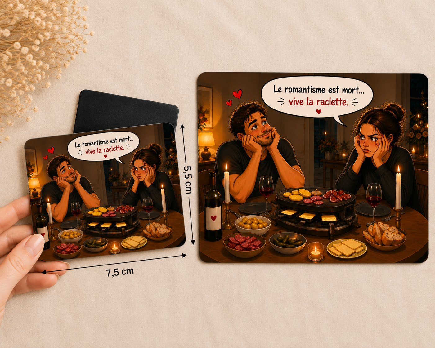 🧲 Magnet humour « Spécial Couple »