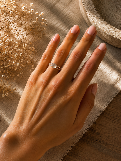 Bague Harmonie Pierre de Lune