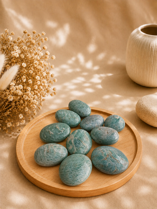 Galet en Amazonite Naturelle